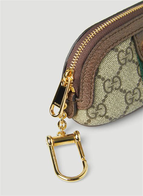 gucci keyring wallet|gucci wallet with coin pouch.